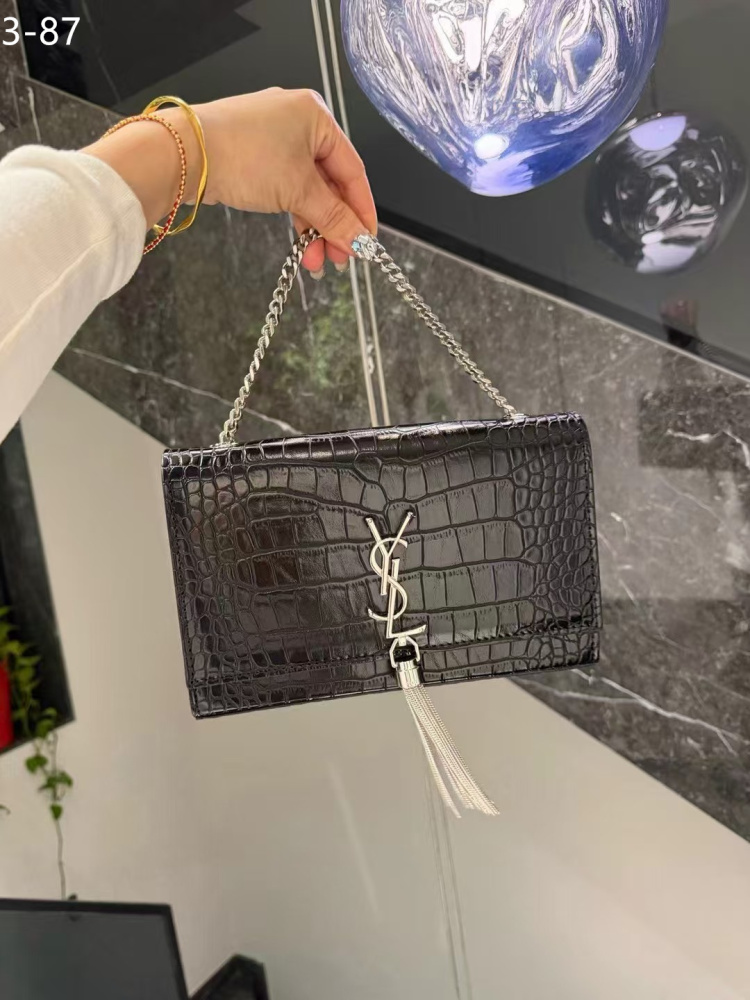 YSL Monogram Kate Tassel Shoulder Bag