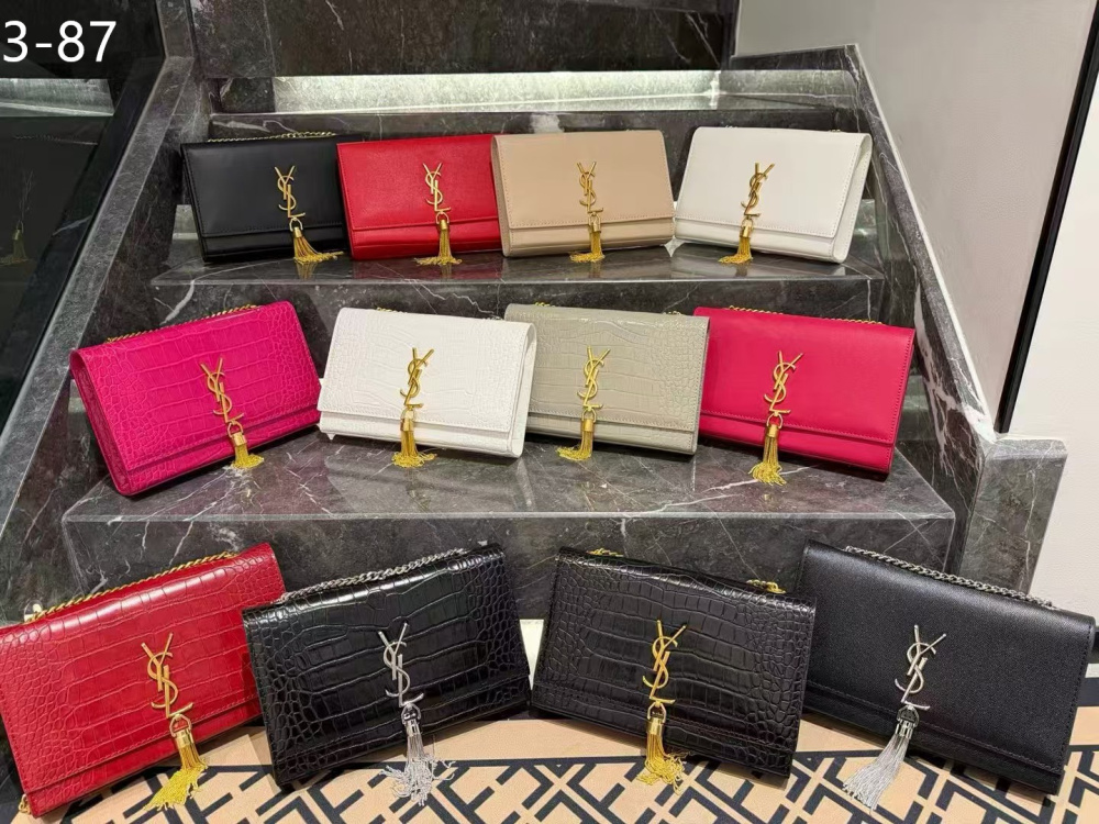 YSL Monogram Kate Tassel Shoulder Bag