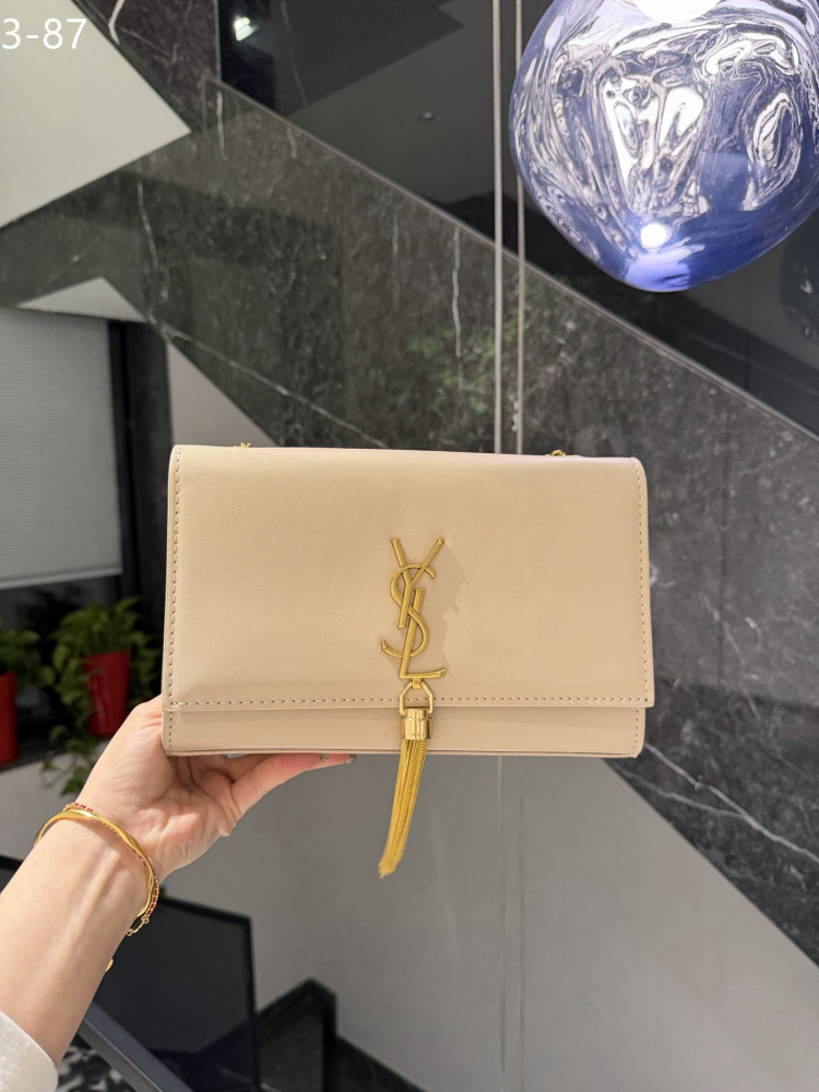 YSL Monogram Kate Tassel Shoulder Bag