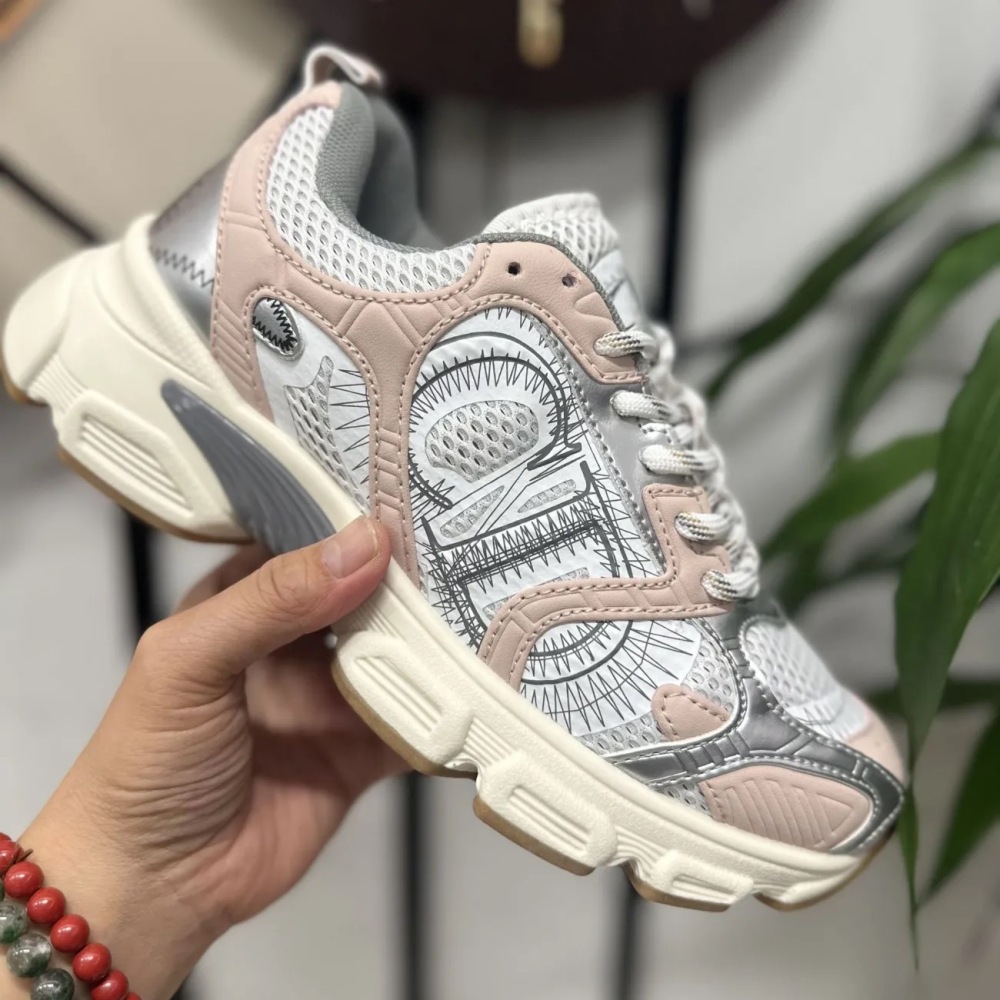 Dior Retro CD Logo Mesh Running Shoes