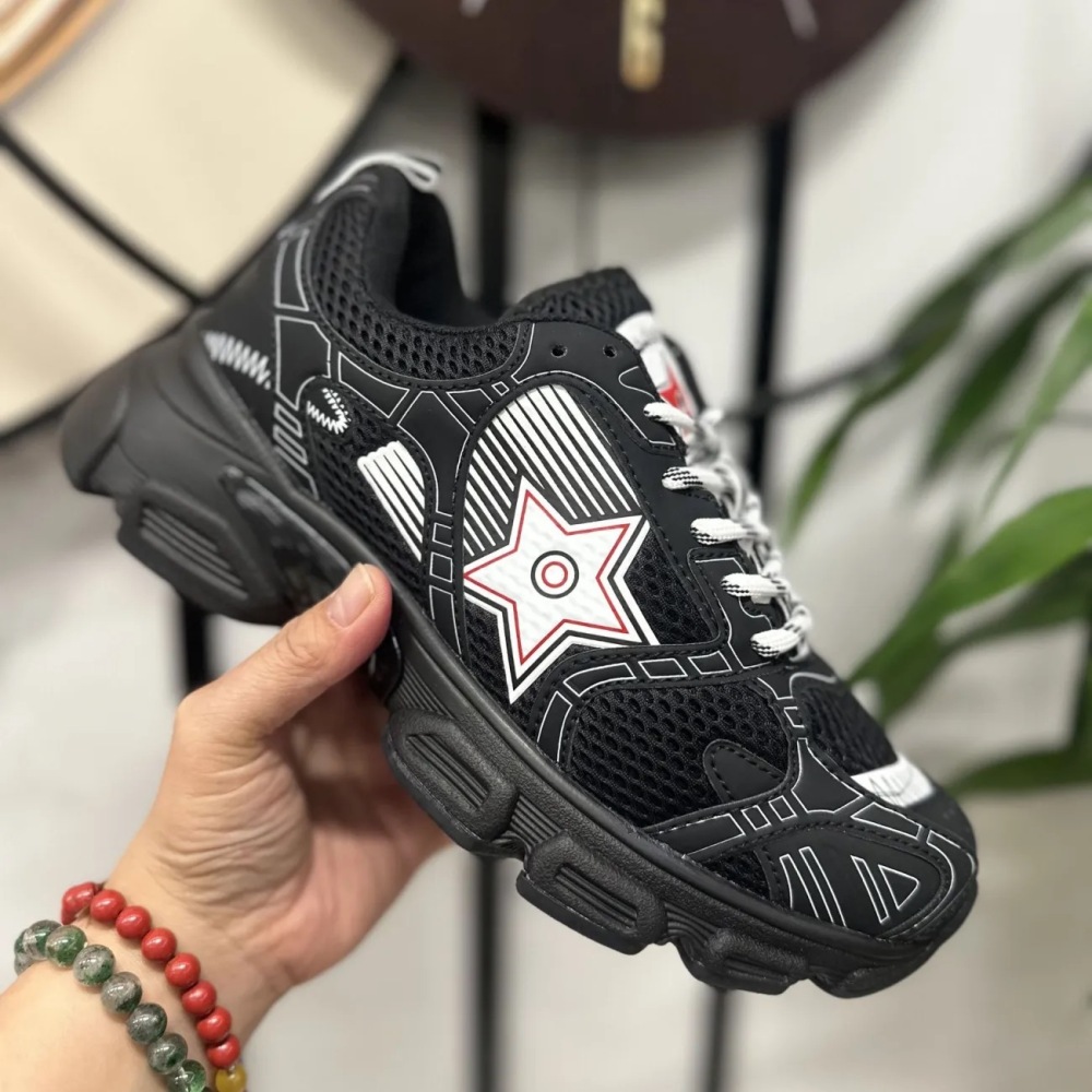 Dior Retro CD Logo Mesh Running Shoes