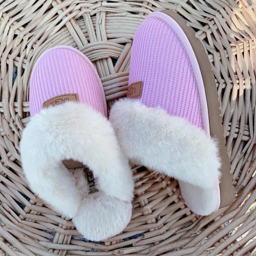 UGG Warm Cotton Slippers for Adults and Children (Matching Family Style)