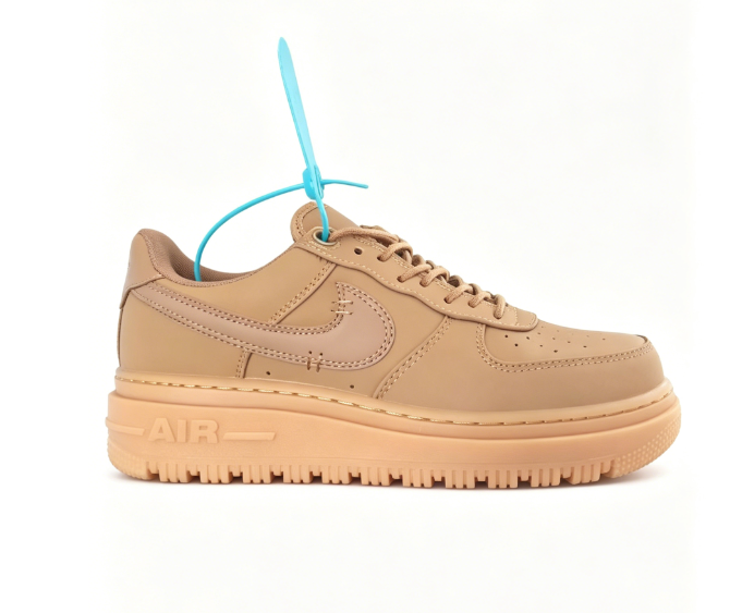 Nike Air Force 1 Gum Platform Sneakers