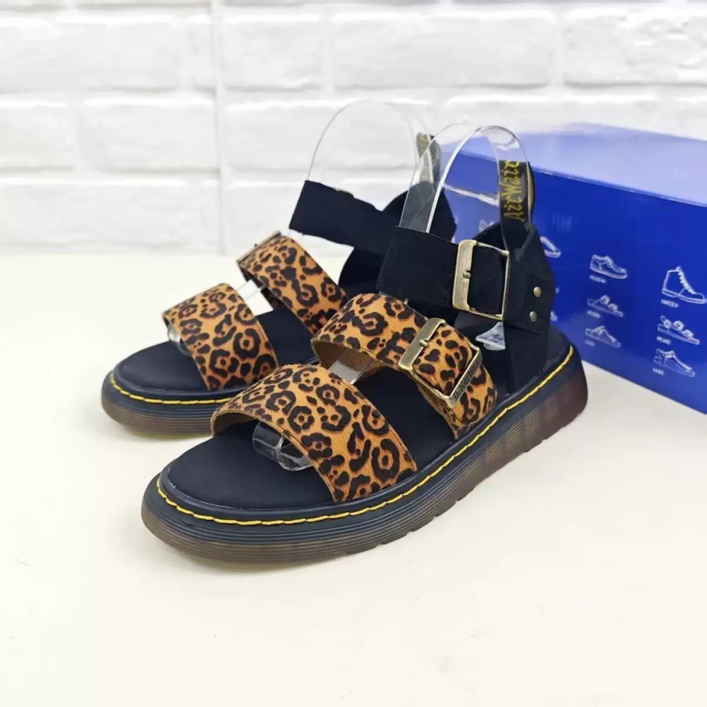 Dr. Martens Gryphon Leather Strap Sandals Platform Summer Shoes