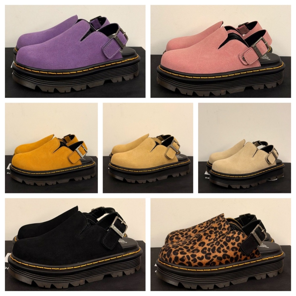 Dr. Martens Iris Slingback Mule Sandals Platform Shoes