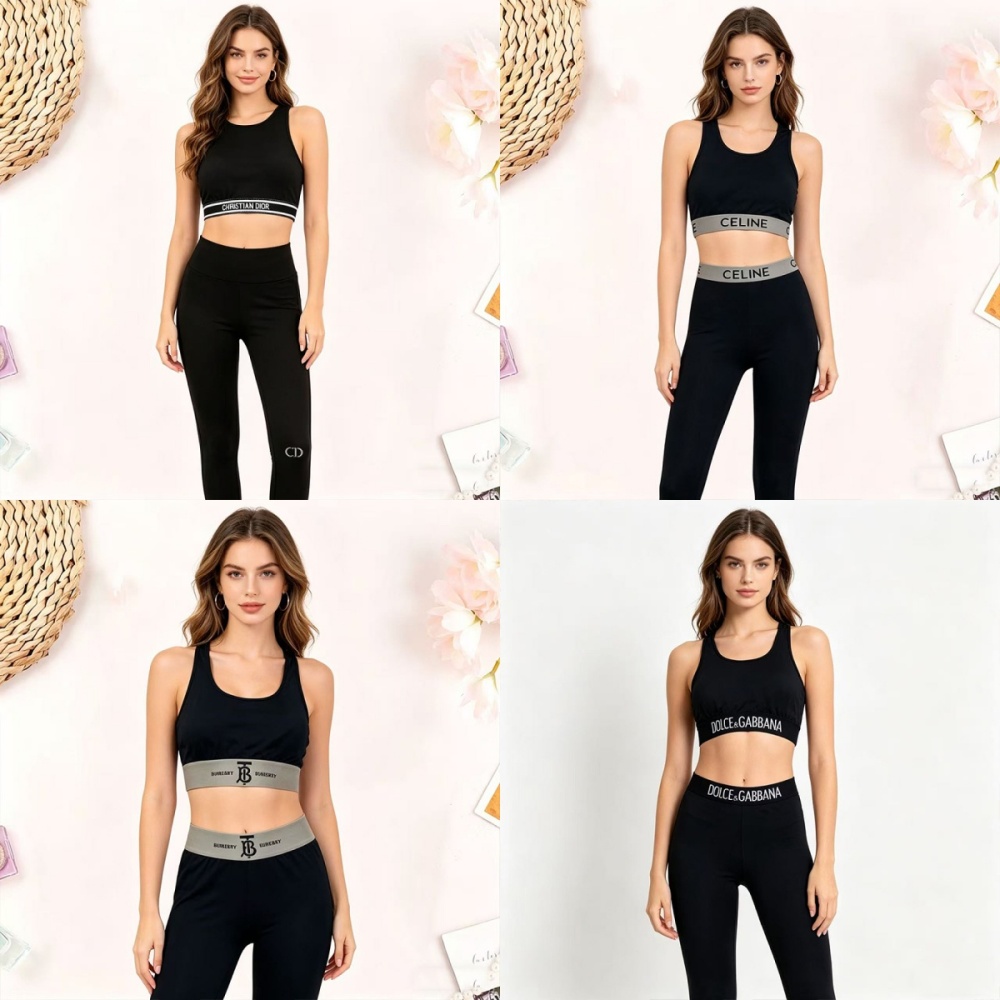 Celine、Burberry、Dolce & Gabbana、Dior Yoga Wear