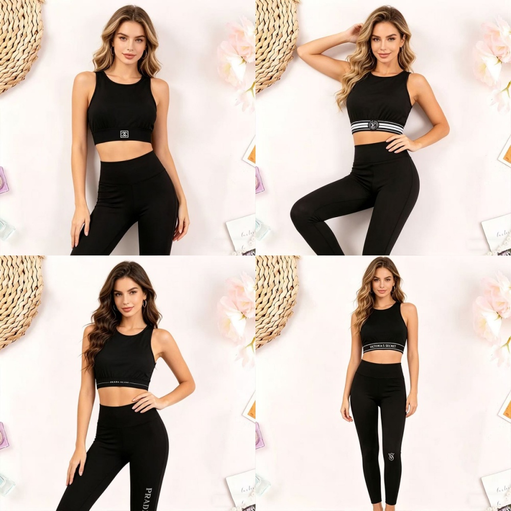LV、YSL、PRADA、Chanel Yoga Wear