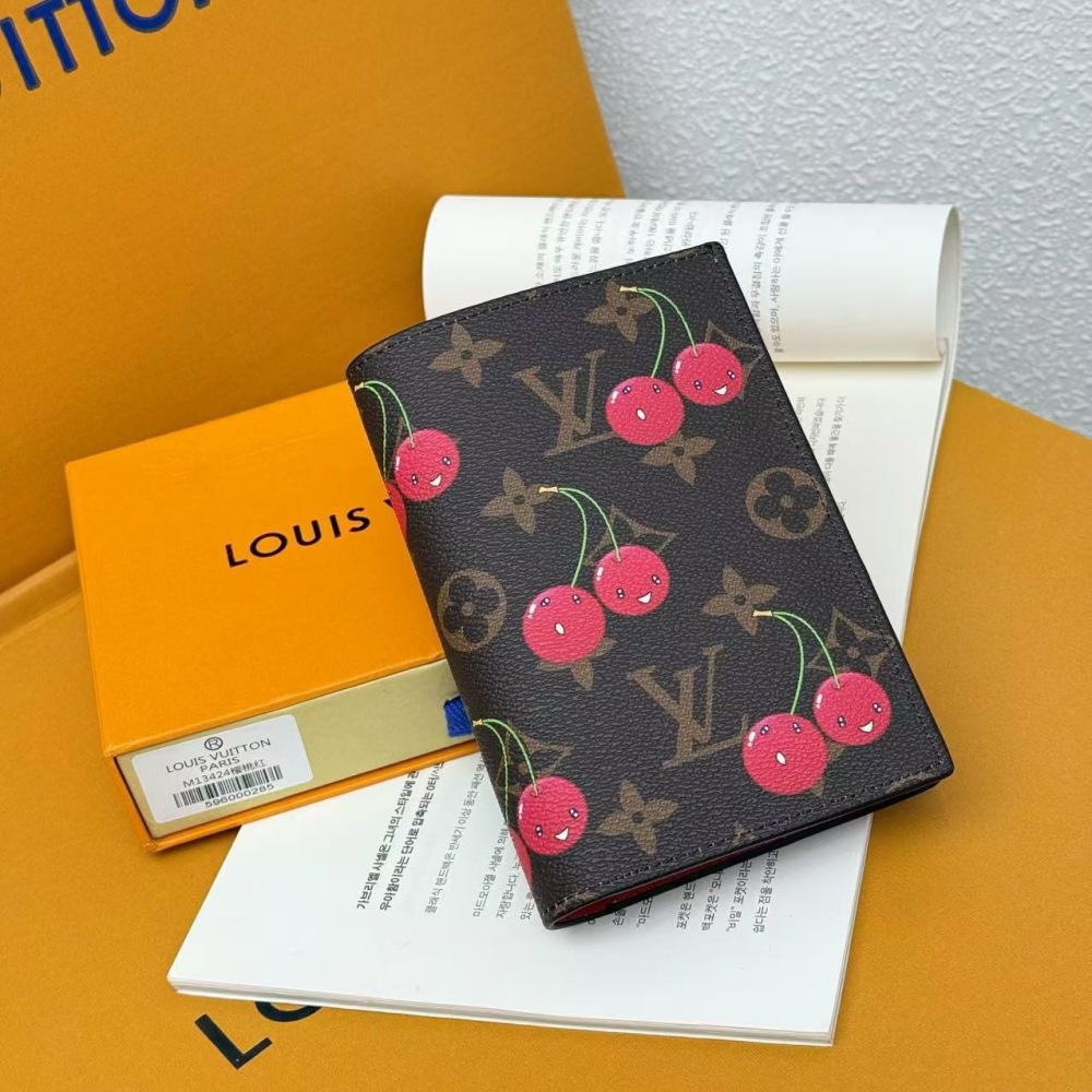 LV Cherry Card Holder