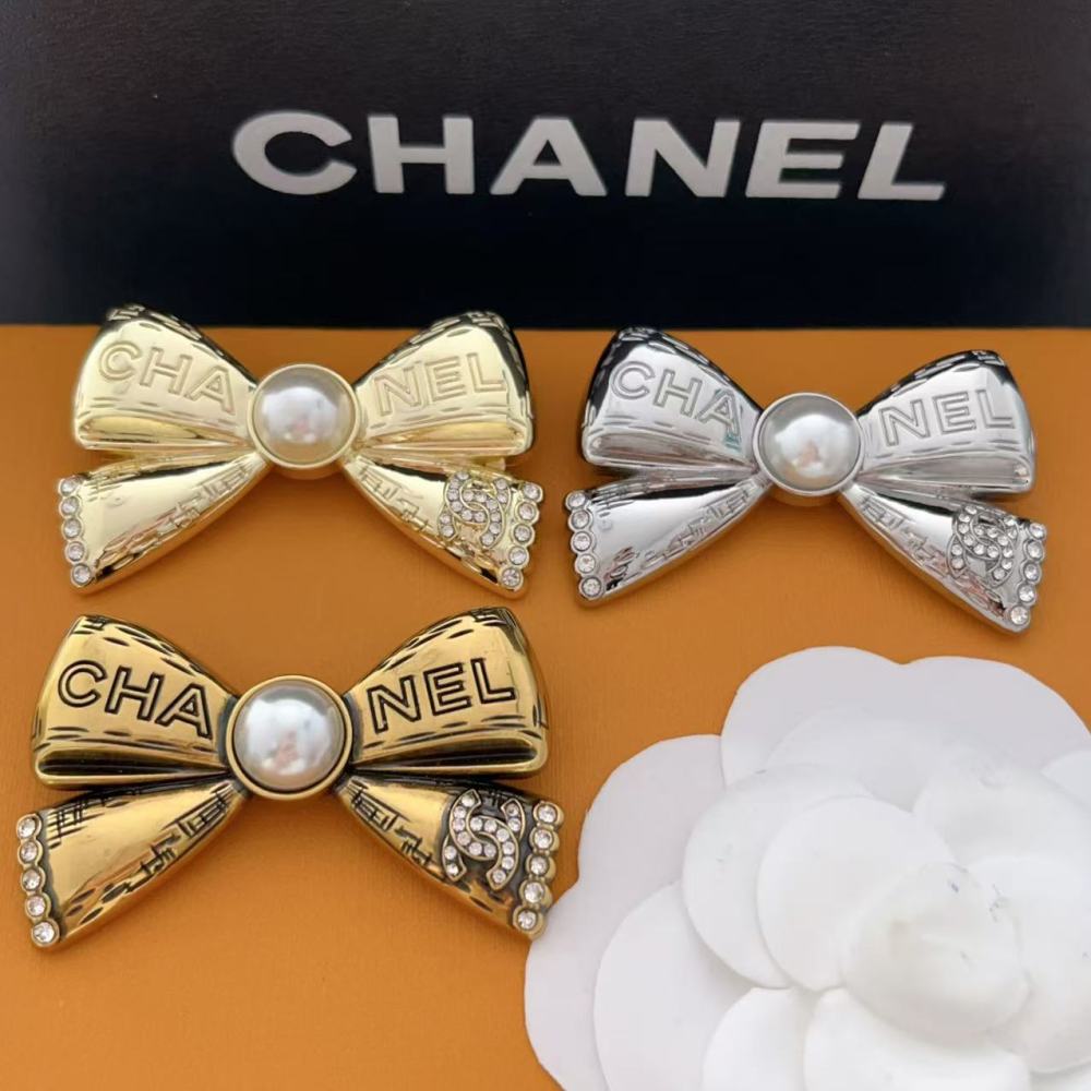 Chanel Bow Brooch