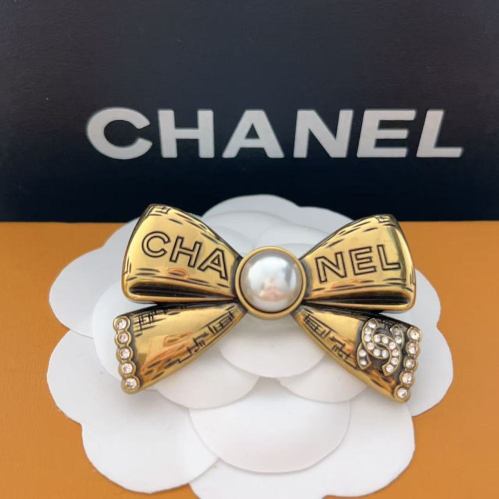 Chanel Bow Brooch
