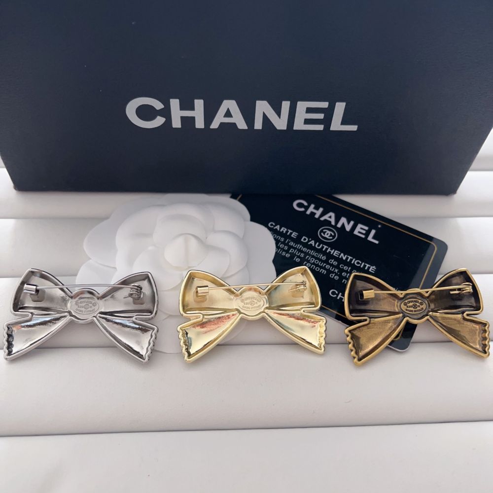 Chanel Bow Brooch