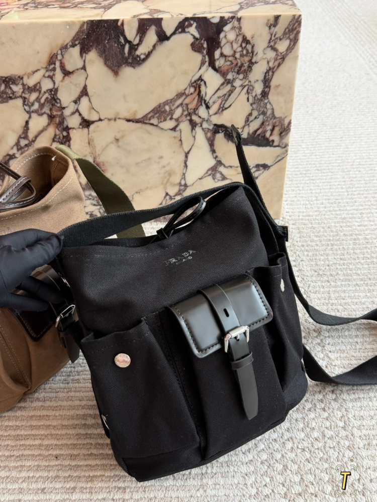 Prada Vela Crossbody Bag