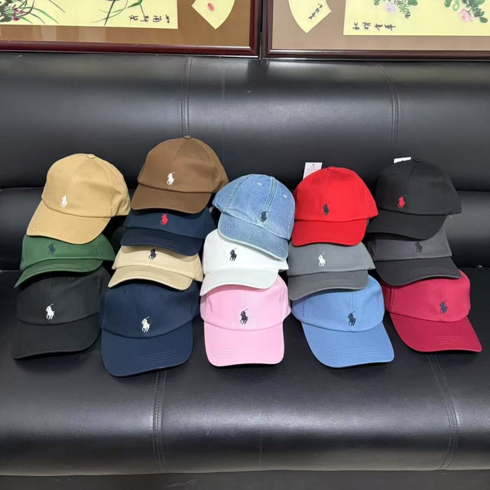 Ralph Lauren Classic Embroidered Baseball Caps for Men and Women
