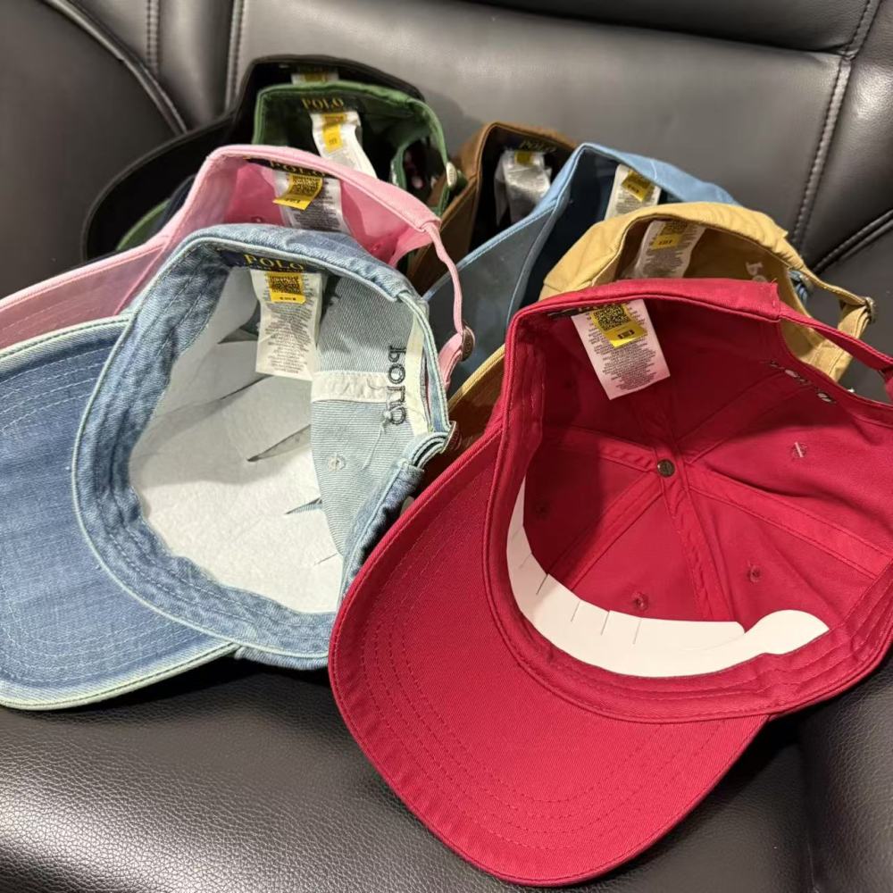 Ralph Lauren Classic Embroidered Baseball Caps for Men and Women