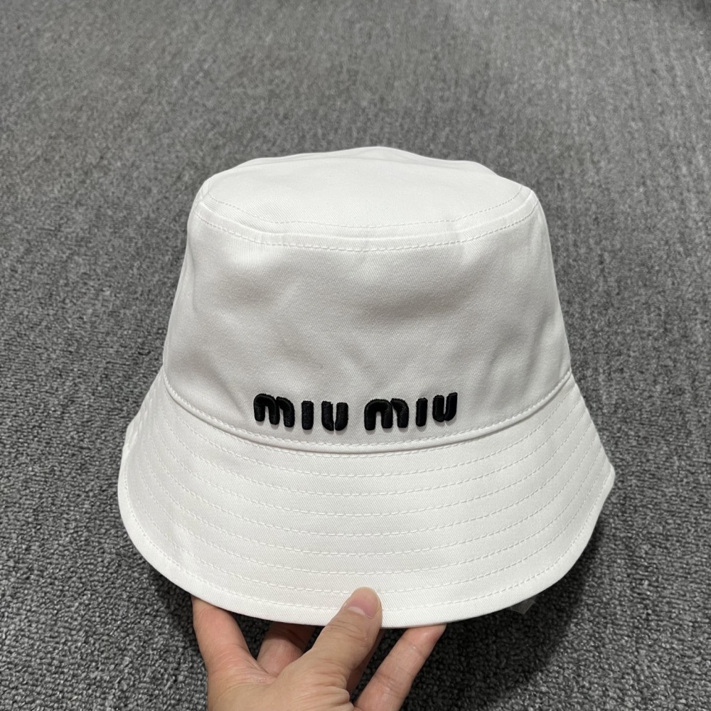 miumiu unisex fisherman hats