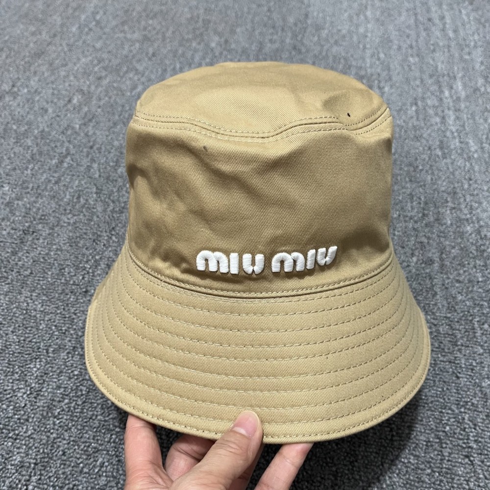 miumiu unisex fisherman hats