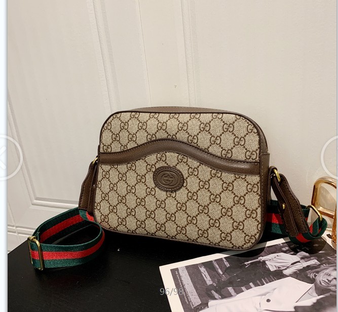 GUCCI/LV Vintage Monogram Camera Crossbody Bag