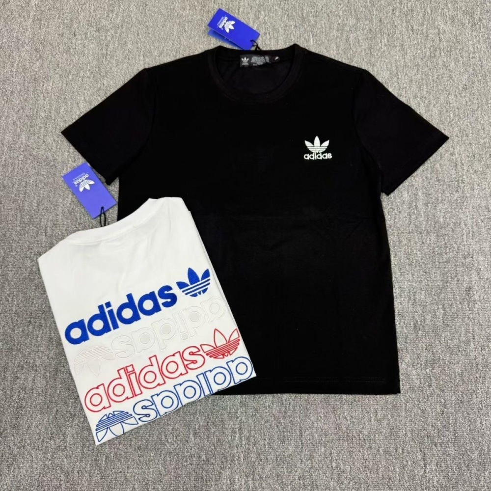 Adidas Unisex embroidered short-sleeve top