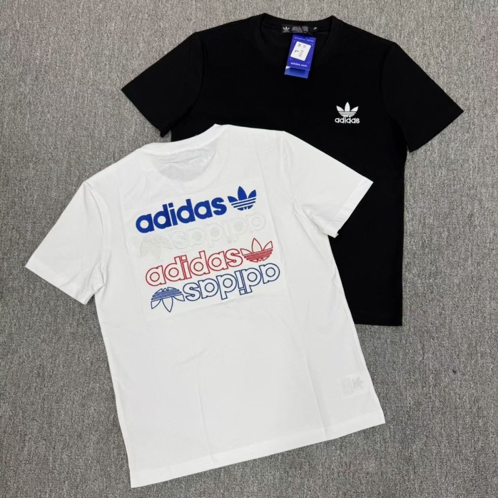 Adidas Unisex embroidered short-sleeve top