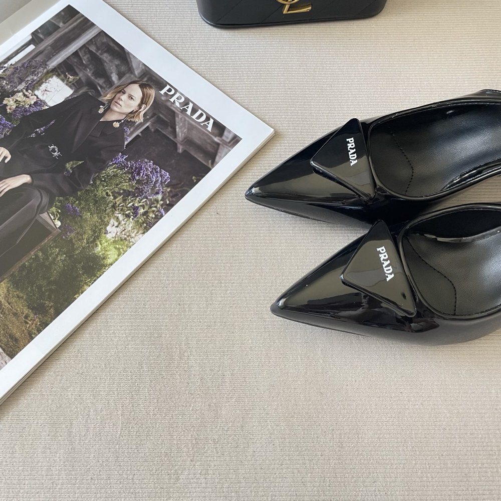 Prada Prada Premium Gold-Label Stiletto Sandals