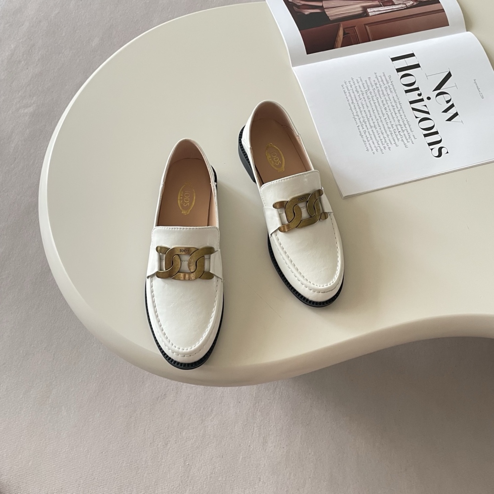 TOD'S 26P Chain-Detail Flats
