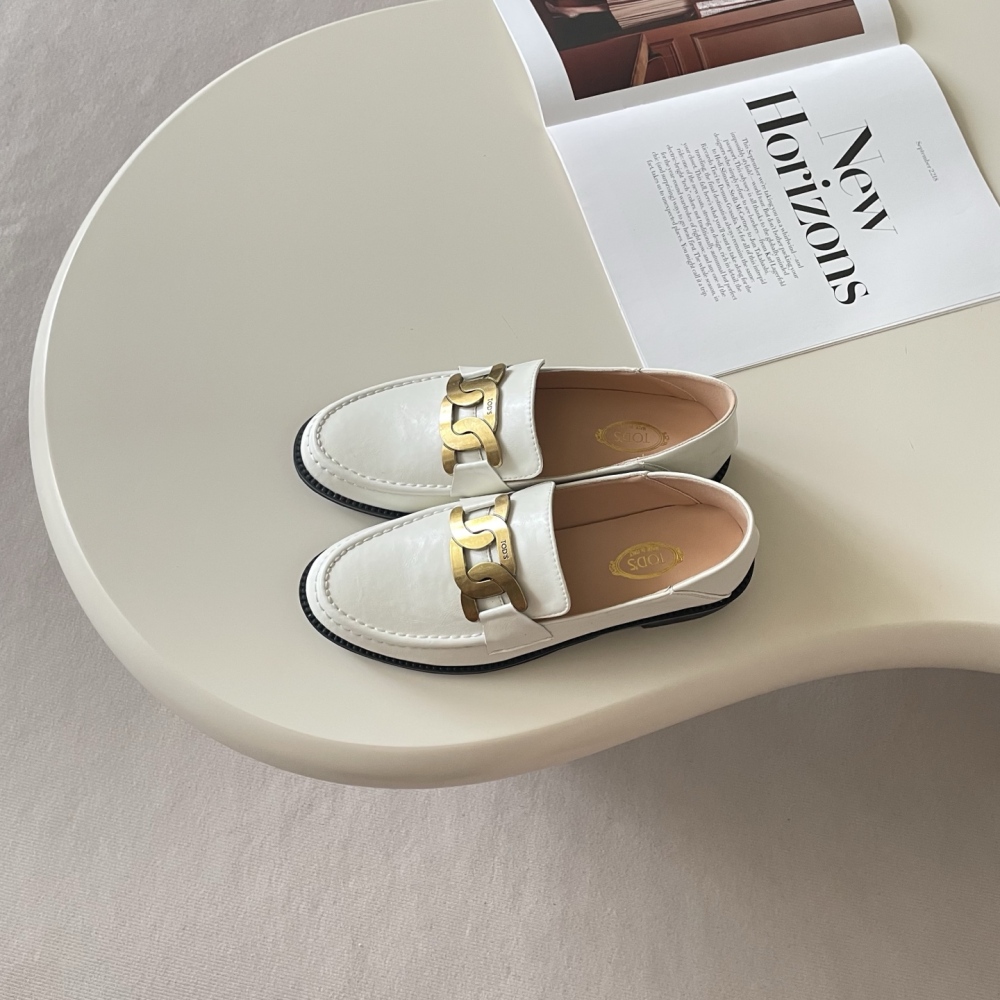 TOD'S 26P Chain-Detail Flats