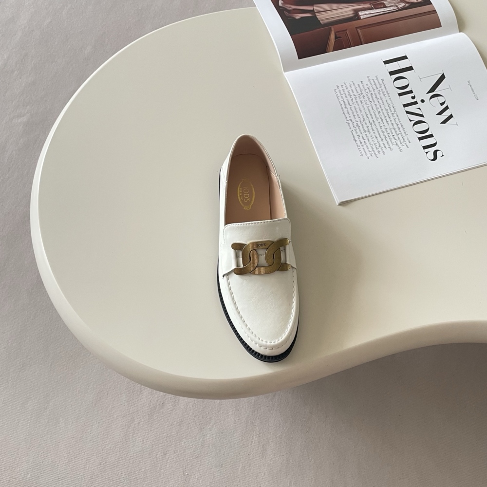 TOD'S 26P Chain-Detail Flats