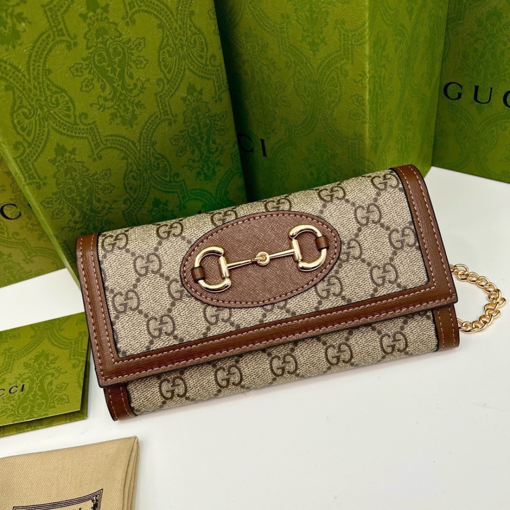 New Gucci 1955 Horsebit Chain Bag