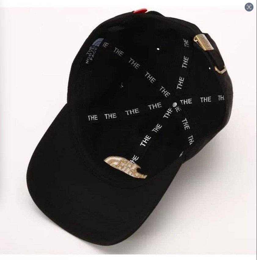 The North Face caps