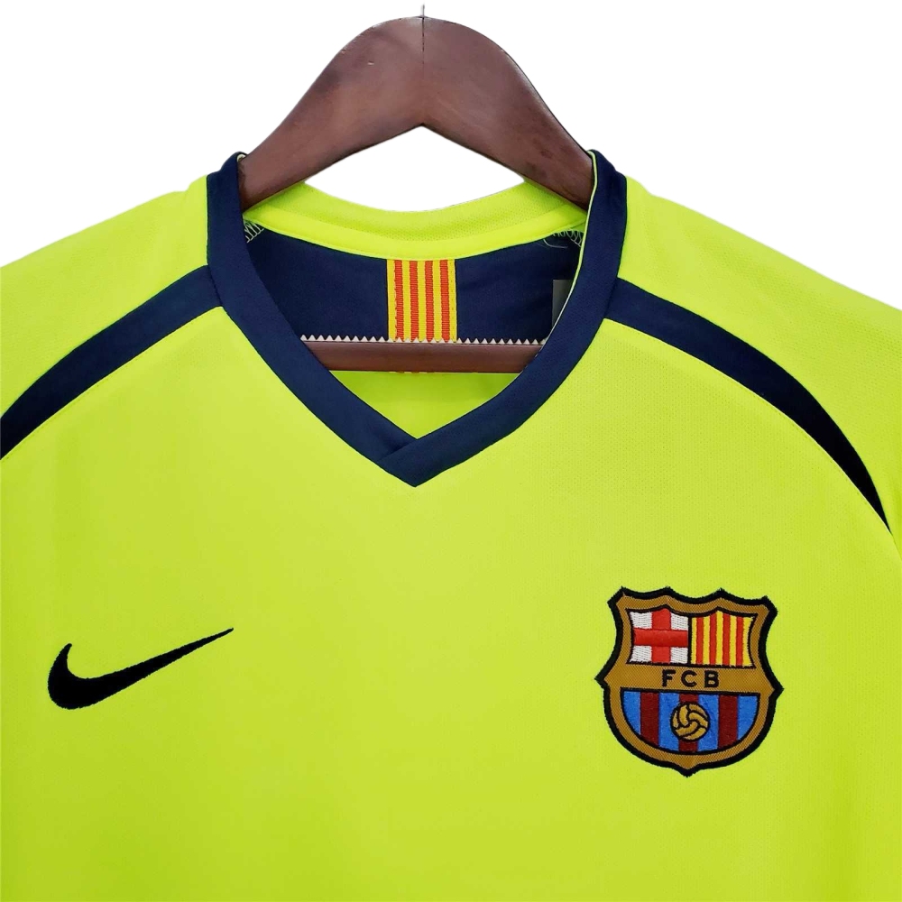 05-06 Barcelona away football jersey