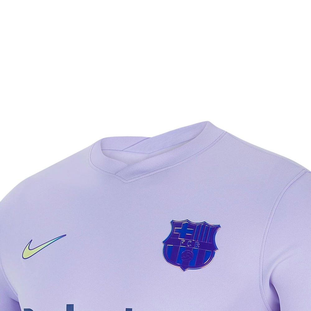 21-22 Barcelona Purple away football jersey