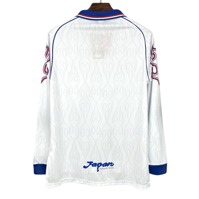 1998 Japan Away Retro Kit Long Sleeve Football Shirt