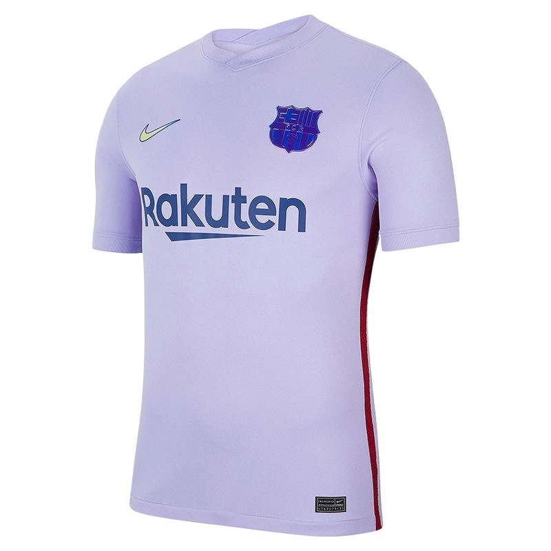 21-22 Barcelona Purple away football jersey