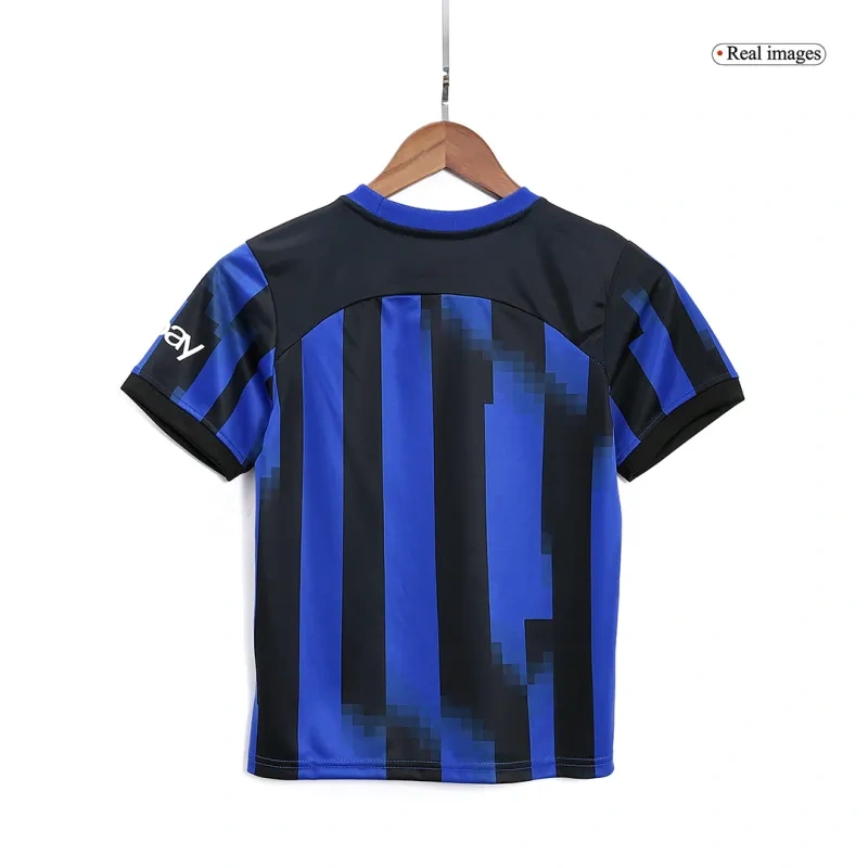 Kids Inter Milan 2023/24 Home Kit Jersey+Shorts