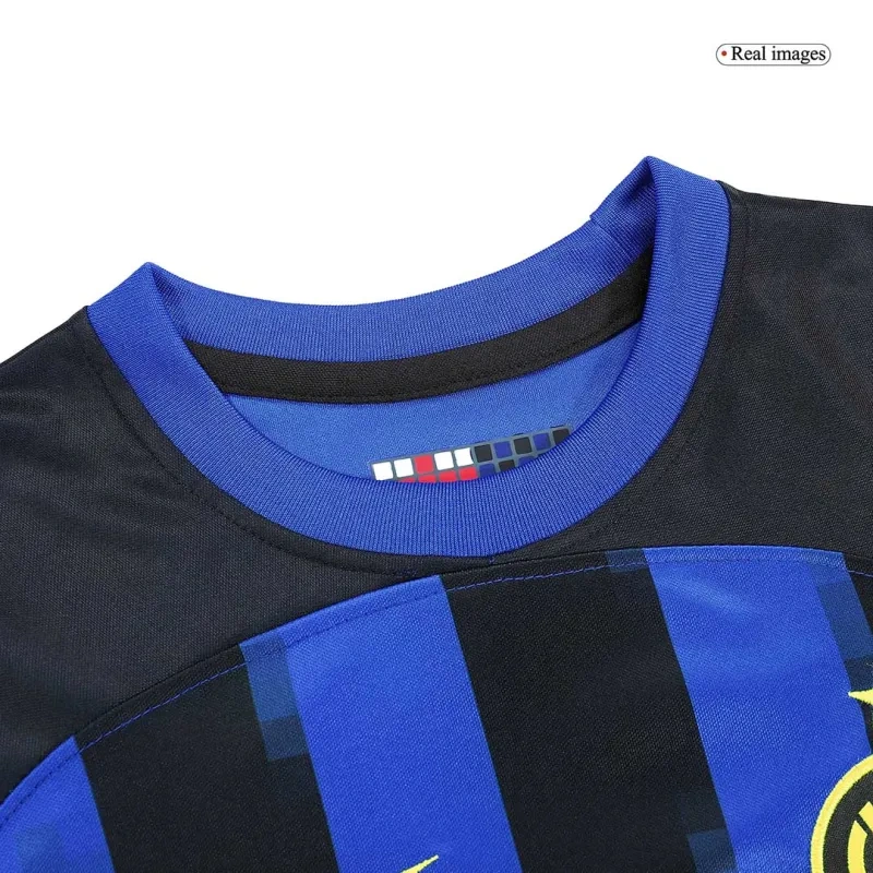 Kids Inter Milan 2023/24 Home Kit Jersey+Shorts