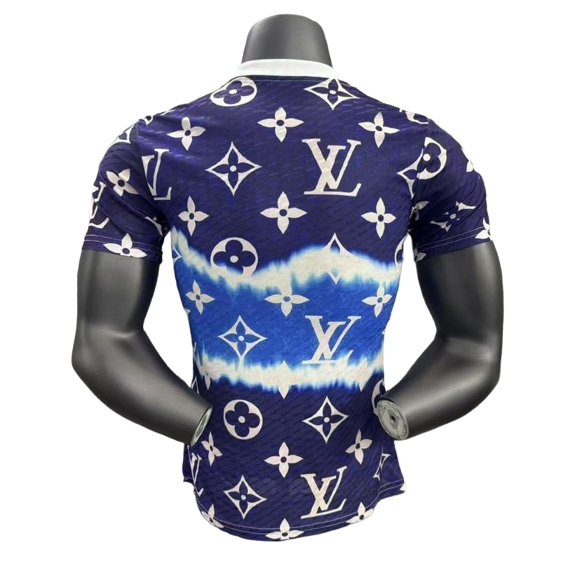 25-26 Real Madrid x LV Navy&Blue Special Edition Jersey
