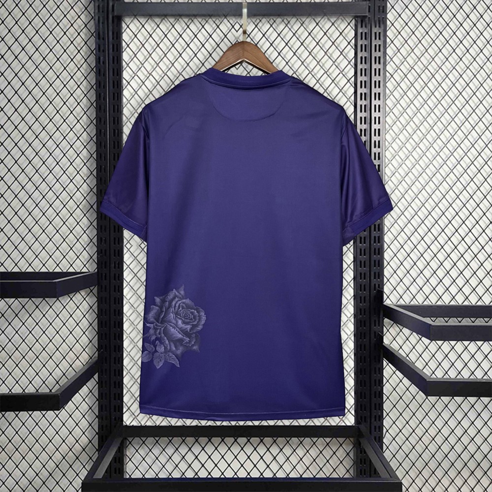 Y3 Real Madrid 24-25 Purple Shirt Football Jersey