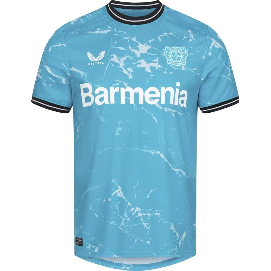 23-24 Bayer 04 Leverkusen Away Soccer Jersey Player Version