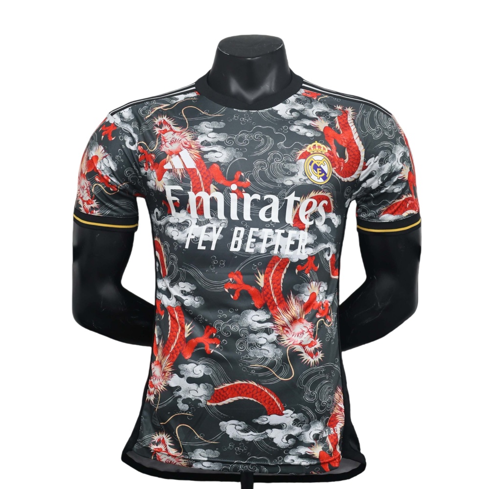 24-25 Real Madrid Red Dragon Special Edtion Kit Player Version