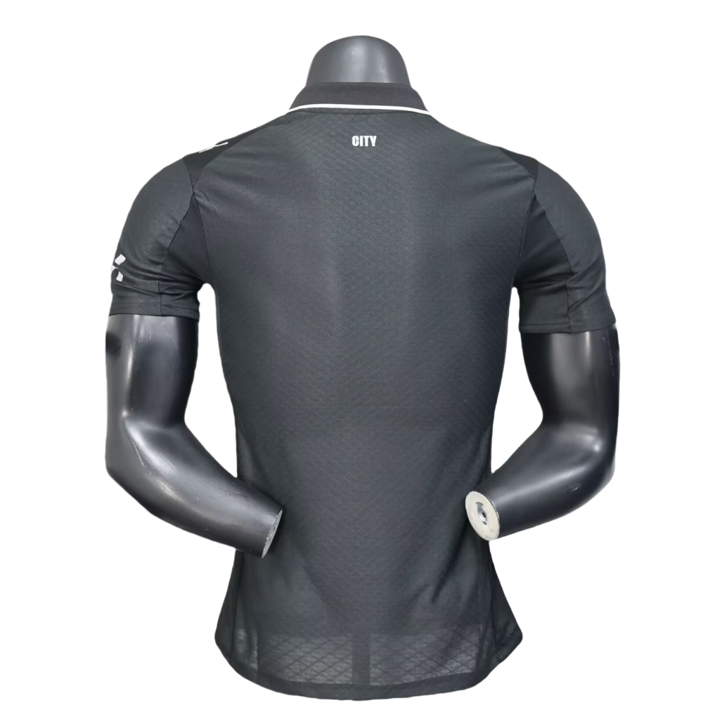 Manchester City Black 3th Away Football Shirt 2025/2026  Player Version