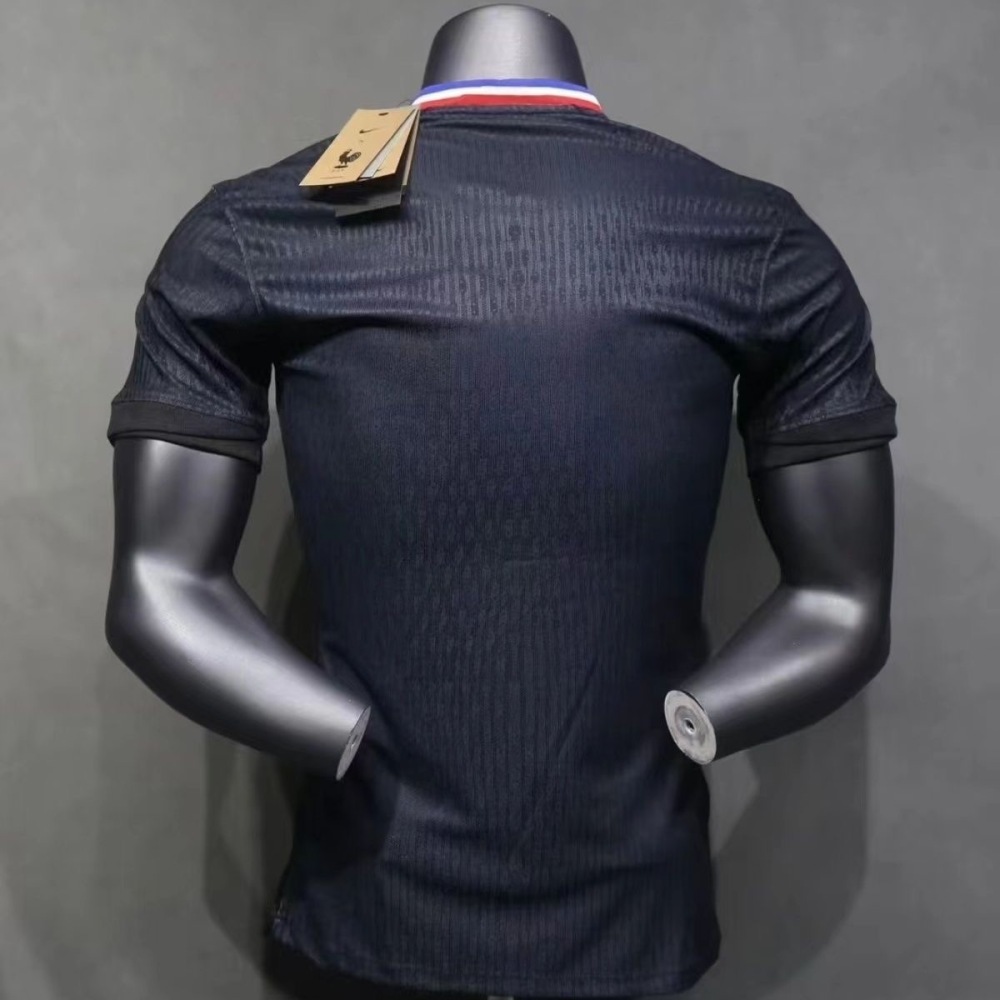 2024  France Black Special Jersey Player Version Euro