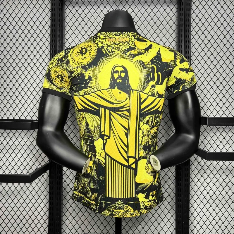 2024 Brazil Christ the Redeemer Special Kit Player Version Shirt Football