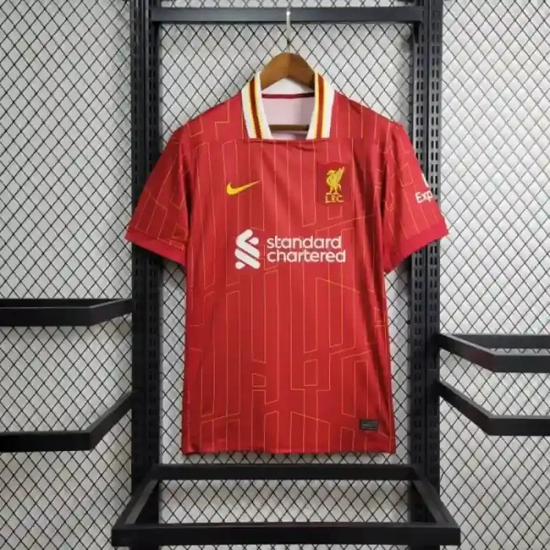 24-25 Liverpool Home Football Jersey