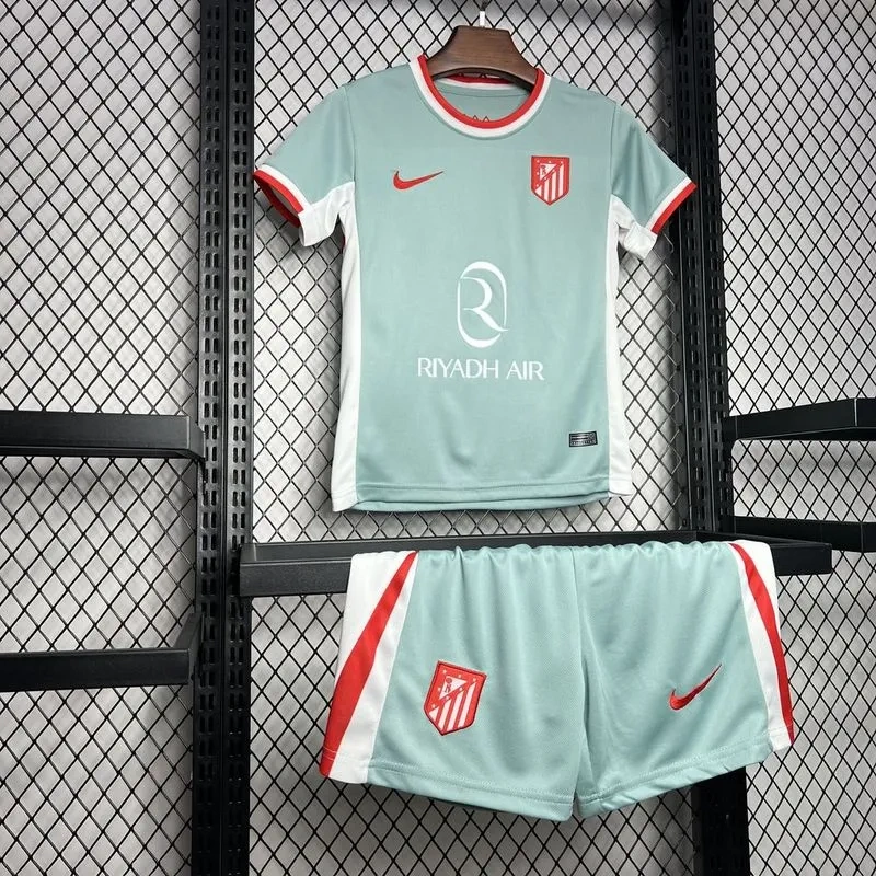 2024-25 Kids Atletico Madrid Away Jersey Kits
