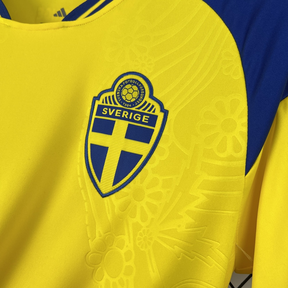2026 Sweden World Cup Home Football Shirt Fan edition
