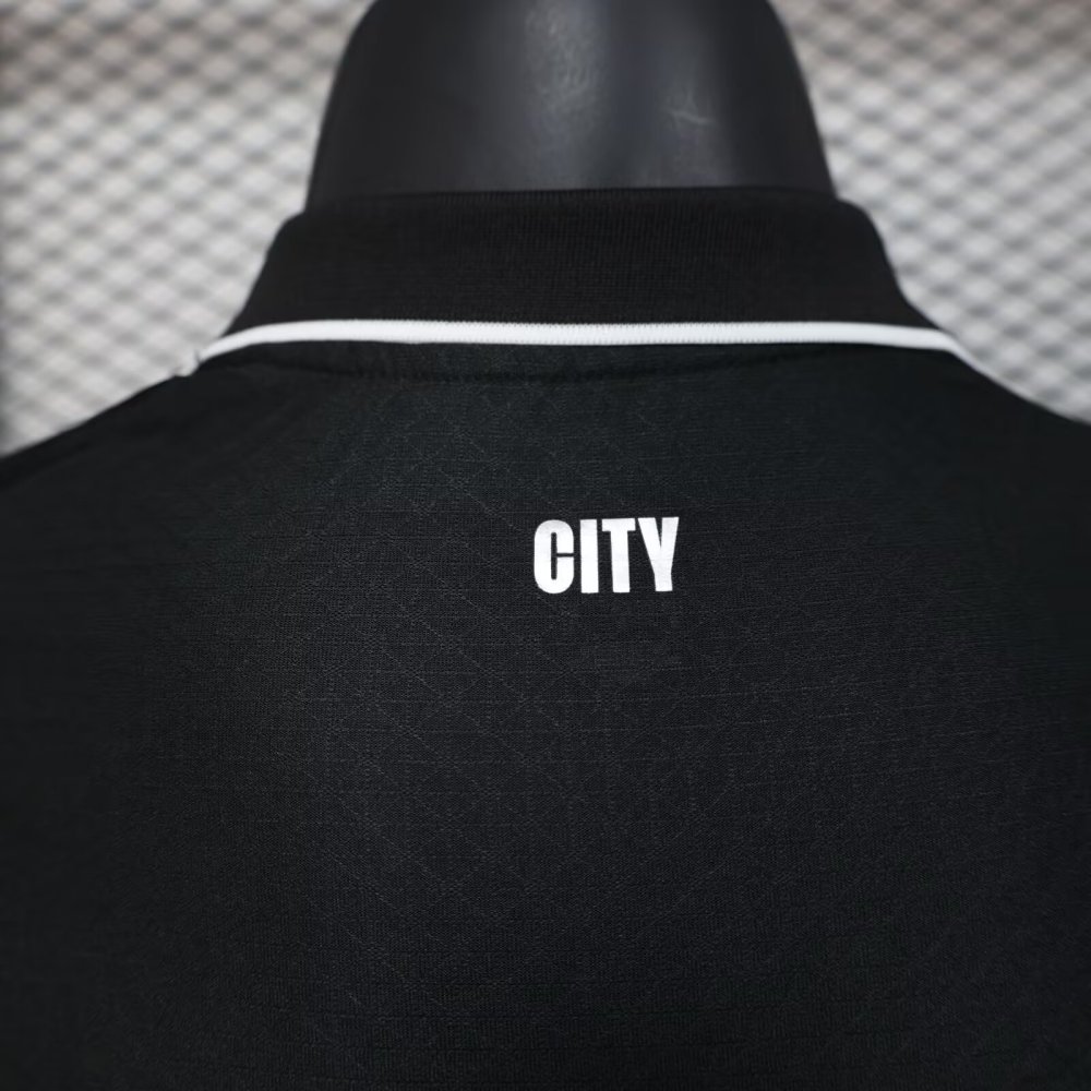 Manchester City Black 3th Away Football Shirt 2025/2026  Player Version