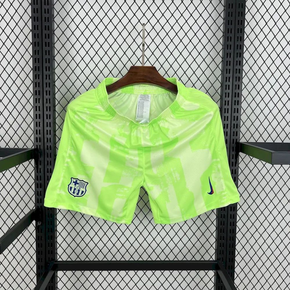 Barcelona 24-25 Third Green Soccer Shorts