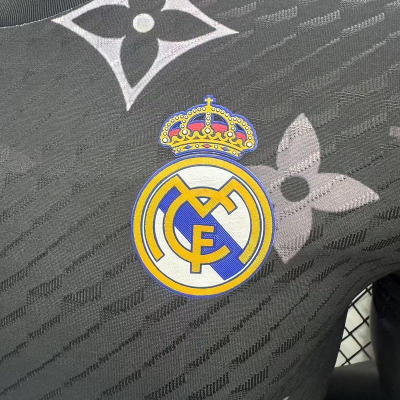 25-26 Real Madrid x LV Black Special Player Version Shirt