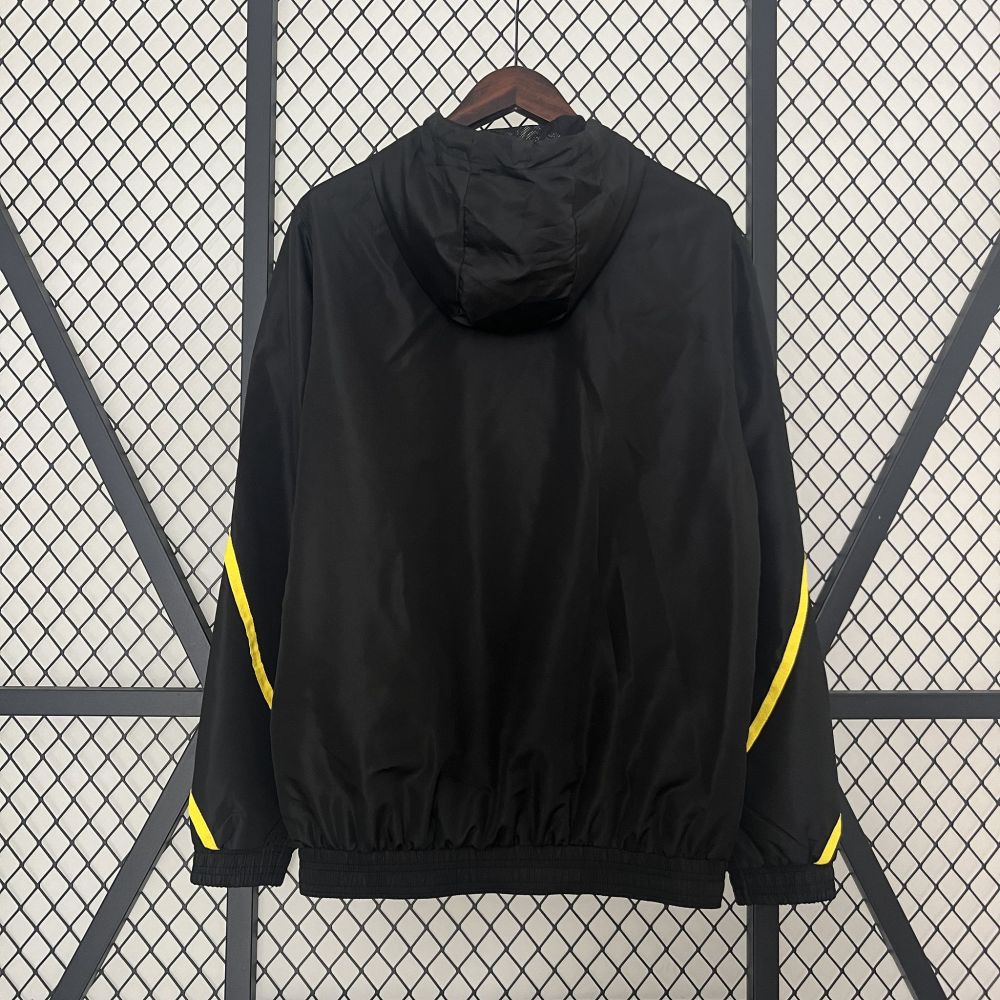 24-25 Dortmund BVB Black Windbreaker