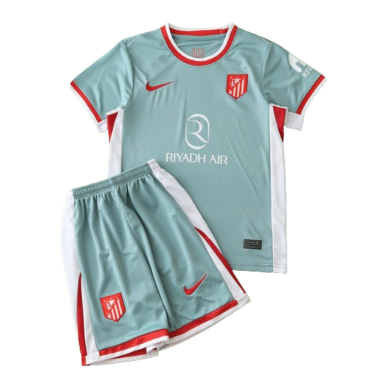 2024-25 Kids Atletico Madrid Away Jersey Kits